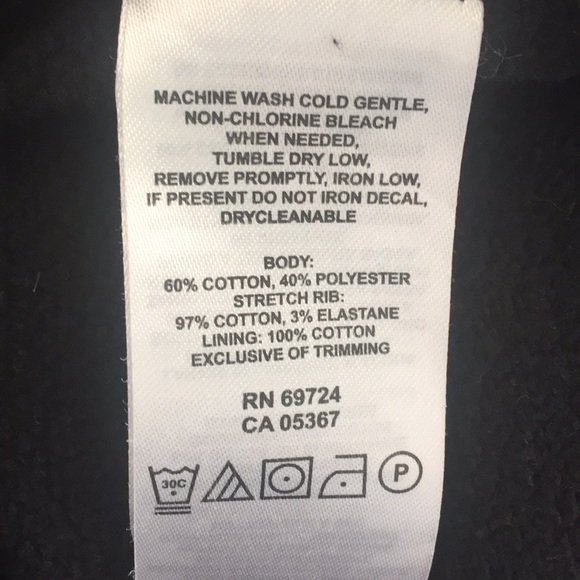 Columbia Black Quarter-zip Sweatshirt - Picture 5 of 5